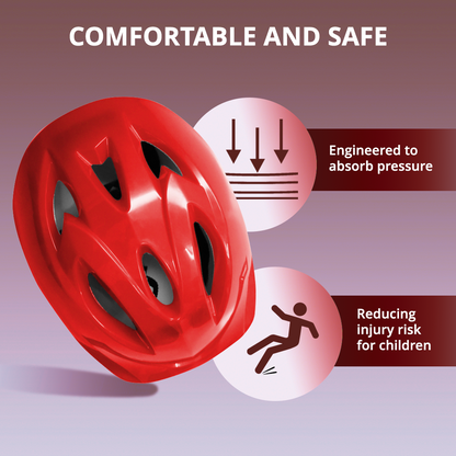 Endless EL1026 Multi-purpose Sports Helmet for Cycling, Skiing, Snowboarding, | Material: ABS and EPS | High-density ABS lining (Thermocol), soft padding and adjustable strap for the best fit