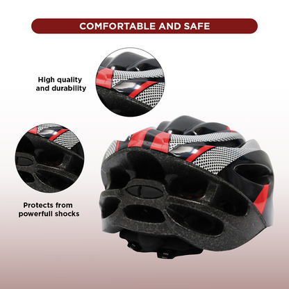Endless EL1051 High Quality Ski Helmet with Adjustable Strap by Endless, Material: Polycarbonate, ABS | With Inner Lining for Comfort | For Adults, Women, Men