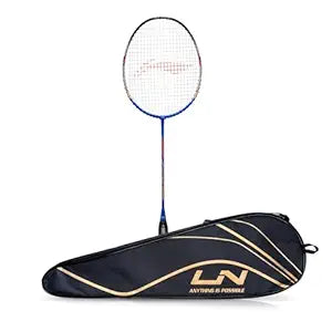 Li-Ning Turbo راكت مصنوع من ألياف الكربون 99 مع غطاء كامل مجاني (84 جرام. 30 رطل)