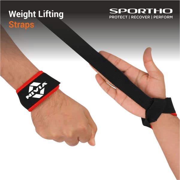 NIVIAحزام رفع الأثقال مع دعم المعصم للرجال والنساء للرياضة ورفع الأثقال وتدريب القوة