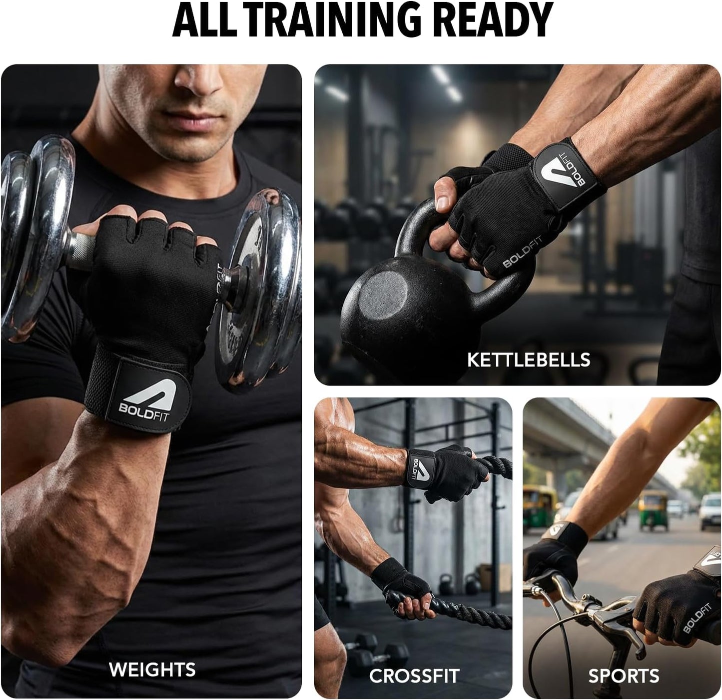 Boldfit Warrior Gloves | Small Size