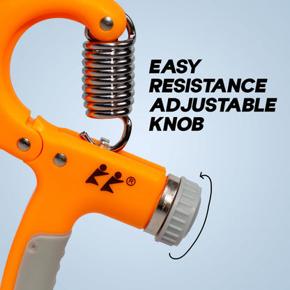 Konex جهاز تقوية قبضة اليد القابل للتعديل للرجال والنساء | جهاز تمارين اليد للتمارين المنزلية والرياضية (بدون عداد)