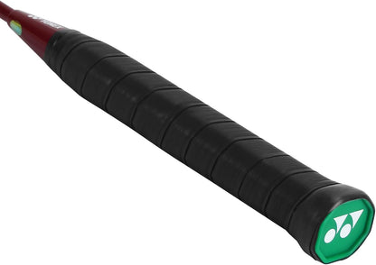 Yonex GR 303i Badminton Racket | Full Cover | Color: Black | Size: Standard | Material: Aluminum | Skill: Medium | Shape: Isometric | High Durability | Lightweight for Superior Control