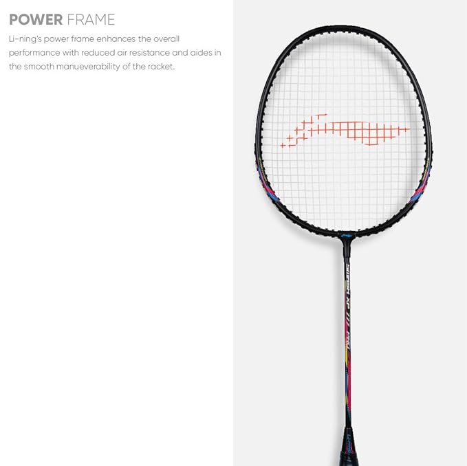 Li-Ning XP 777 Pro مضرب تنس الريشة (2 مضرب + 1 حقيبة أدوات)