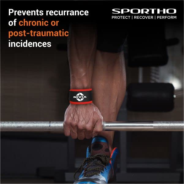 NIVIAحزام رفع الأثقال مع دعم المعصم للرجال والنساء للرياضة ورفع الأثقال وتدريب القوة