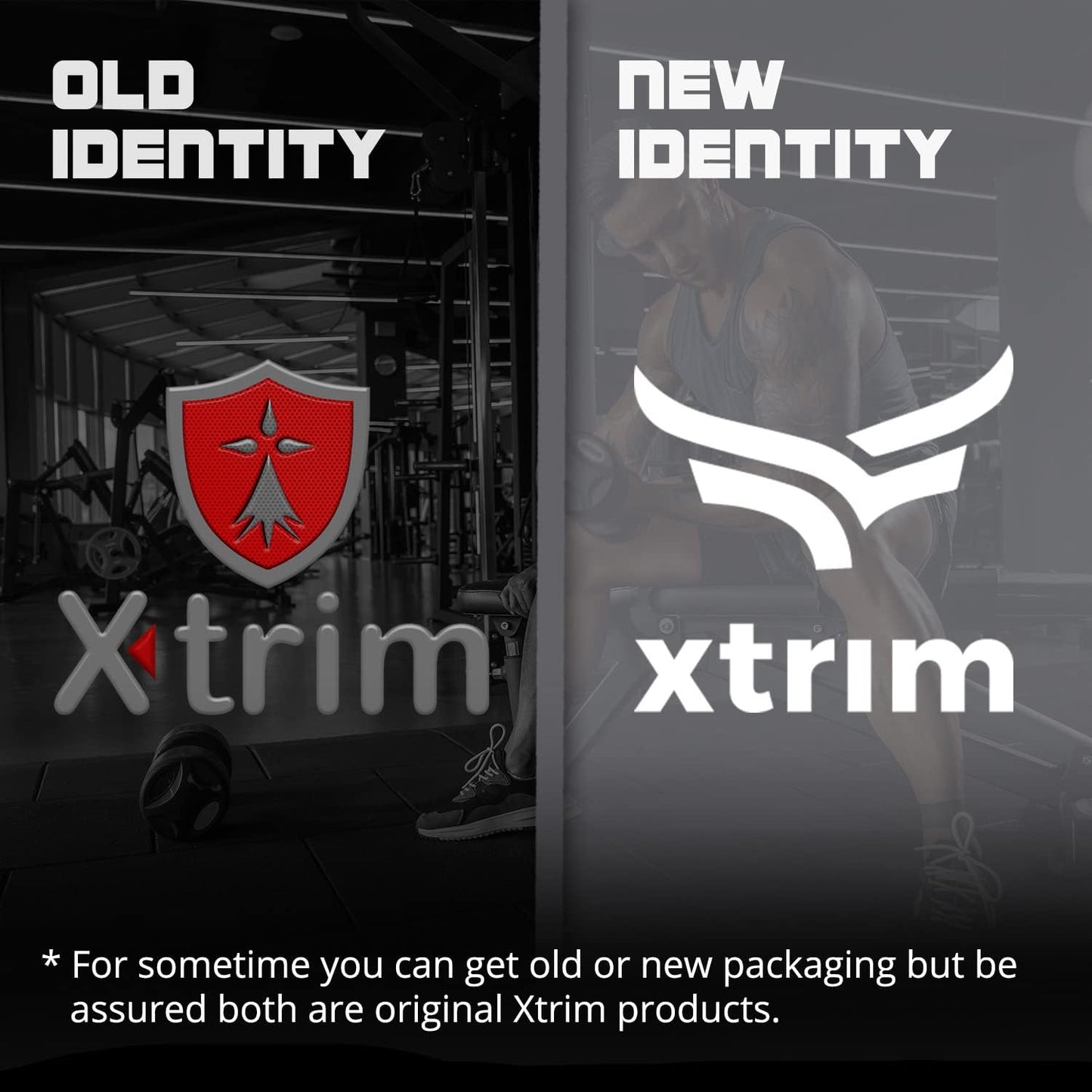 XTRIM - حزمة كومبو - 2 شريط تمرين BFR (تقييد تدفق الدم) للذراعين و 2 شريط BFR للساقين أو عضلات المؤخرة، تقوية العضلات دون رفع أوزان ثقيلة (مجموعة من 4، أحمر وأسود)