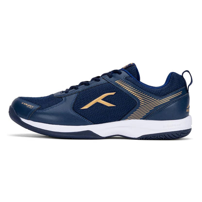 HUNDRED Court Star Badminton Shoes Non Marking | Also Perfect for Squash, Table Tennis, Volleyball, Basketball & Indoor Sports | Lightweight & Durable | X-Cushion Protection
