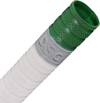 DSC Baboon مقبض مضرب الكريكيت، اللون: أخضر، قطعة واحدة، الخامة: مطاط | امتصاص أفضل للصدمات، تحكم معزز | تركيب بسيط | للاستخدام لجميع اللاعبين | ملاءمة مريحة