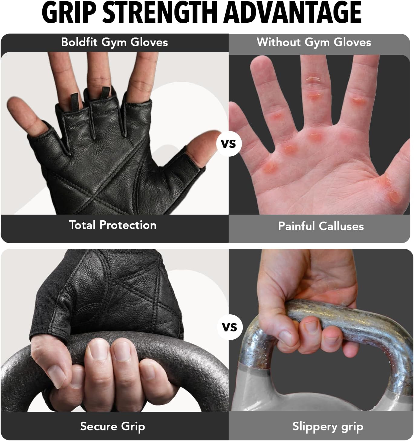 Boldfit Warrior Gloves | Small Size