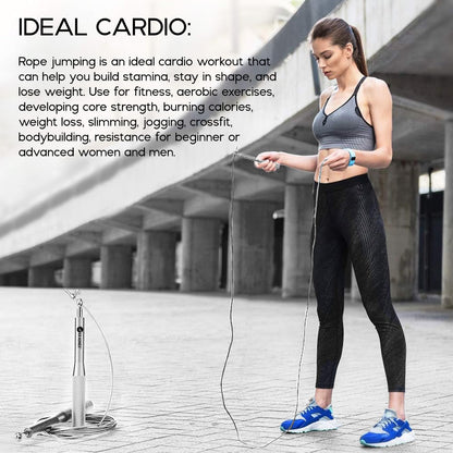 حبل القفز Konex Aluminium للرجال والنساء