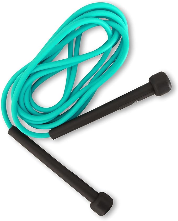 NIVIA Jump Rope for Training for Men and Women (Green, Free Size - Adjustable) | Material - PVC | Cardio, Warm-Up, Weight Loss, Training | Jump Rope for Exercise | Exercise Rope
