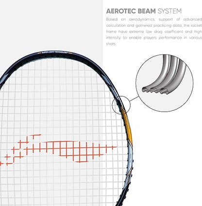 Li-Ning G-Force 3900 Superlite مضرب تنس الريشة من ألياف الكربون