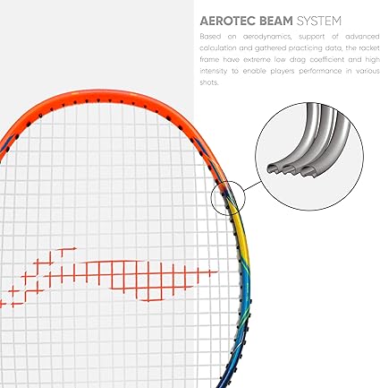 Li-Ning G-Force 3700 Superlite مضرب تنس الريشة من ألياف الكربون