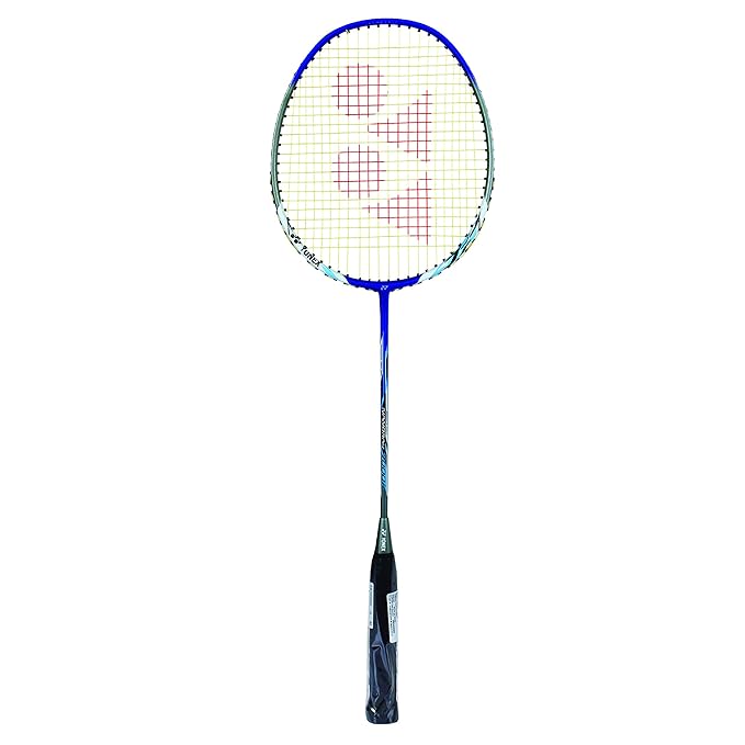 Yonex NanoRay 7000I مضرب تنس الريشة G4-2U من الألومنيوم مع غطاء كامل (أزرق) عبوة من قطعة واحدة