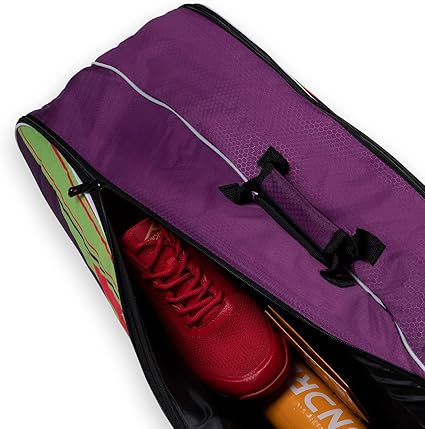 HUNDRED Court Vertex حقيبة أدوات ذات حجرة مزدوجة مع جيب جانبي (حقيبة أدوات 6 في 1)