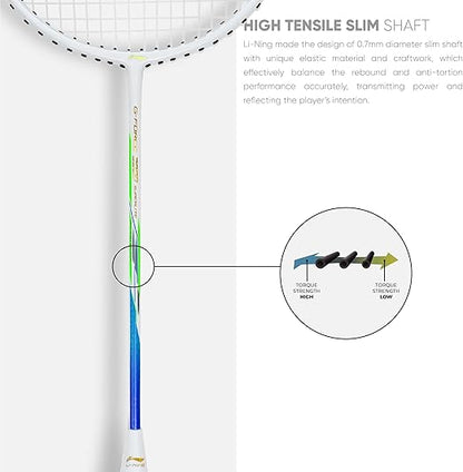 Li-Ning G-Force 3900 Superlite مضرب تنس الريشة من ألياف الكربون
