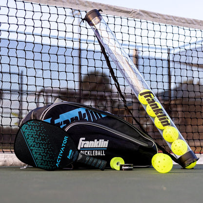 Franklin Sports Pickleball Paddle and Ball Set - Wooden Pickleball Rackets + Pickleballs - Activator - USA Pickleball (USAPA) Approved
