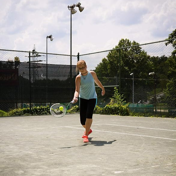 مضرب تنس جاما سبورتس جونيور: مضرب تنس سريع للأطفال - مضارب تنس معدة مسبقًا للشباب والفتيات - حجم الرأس 93 بوصة