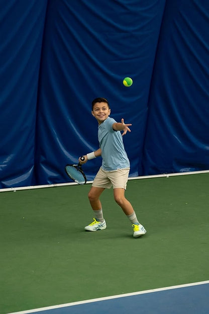 كرات تنس GAMMA Quick Kids 78 للتدريب للأطفال والمبتدئين، قلب منخفض الضغط يقلل السرعة والارتداد، رائعة لممارسة التنس، معتمدة من USTA و ITF للاستخدام في البطولات للأطفال دون سن 10 سنوات