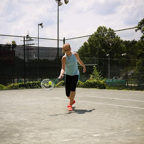 مضرب تنس جاما سبورتس جونيور: مضرب تنس سريع للأطفال - مضارب تنس معدة مسبقًا للشباب والفتيات - حجم الرأس 93 بوصة