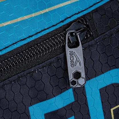 HUNDRED Court Vertex حقيبة أدوات ذات حجرة مزدوجة مع جيب جانبي (حقيبة أدوات 6 في 1)