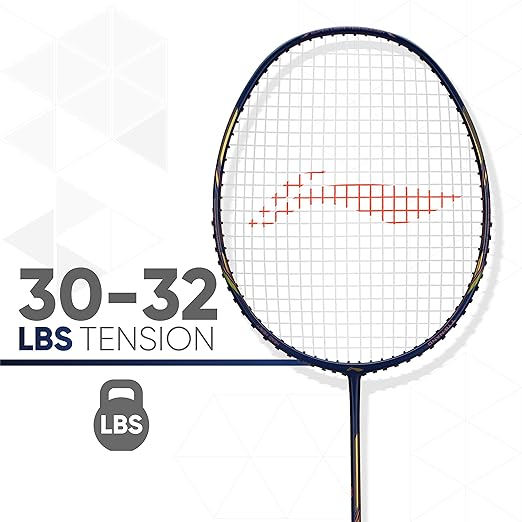 Li-Ning Air Force 79 G3 مضرب تنس الريشة من ألياف الكربون