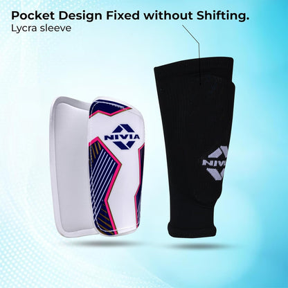 NIVIA classic واقي الساق مع بطانة داخلية
