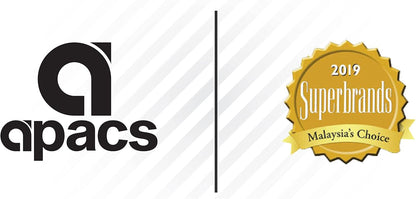 مضرب تنس الريشة APACS مزدوج القوة والسرعة بدون أوتار مع غطاء كامل (أسود برتقالي)