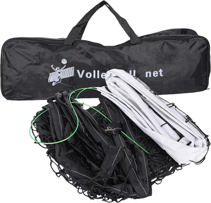 Endless شبكة كرة طائرة احترافية 32 قدم × 3 قدم | المادة: البولي إيثيلين (PE) | شبكة البطولة، شبكة تدريب تنس الريشة البديلة | ملحقات الكرة الطائرة الرملية