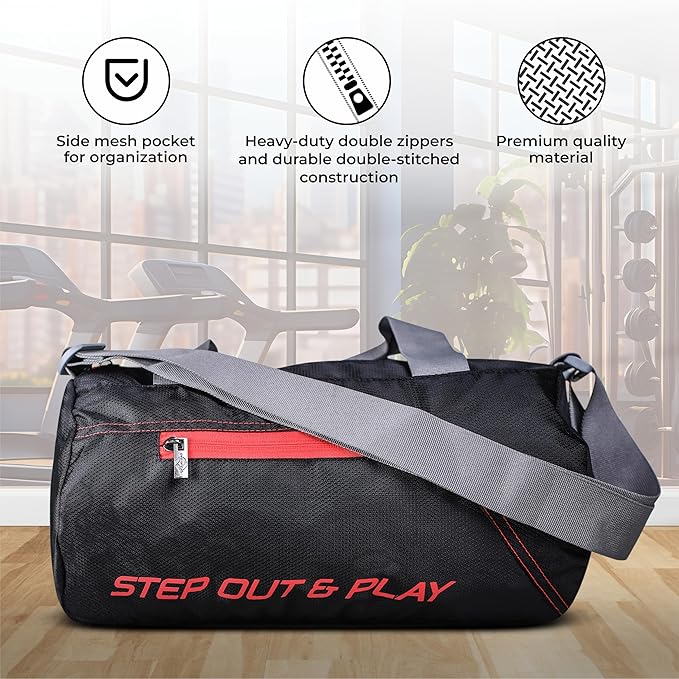 NIVIA حقائب رياضية دائرية/حقيبة كتف قابلة للتعديل