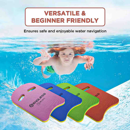 Endless EL1011 Infinity Ergonomic Design Kickboard | Material: Vinyl Acetate Foam | Beginner Swimming Training Float | Floating Pads for Kids and Adults
