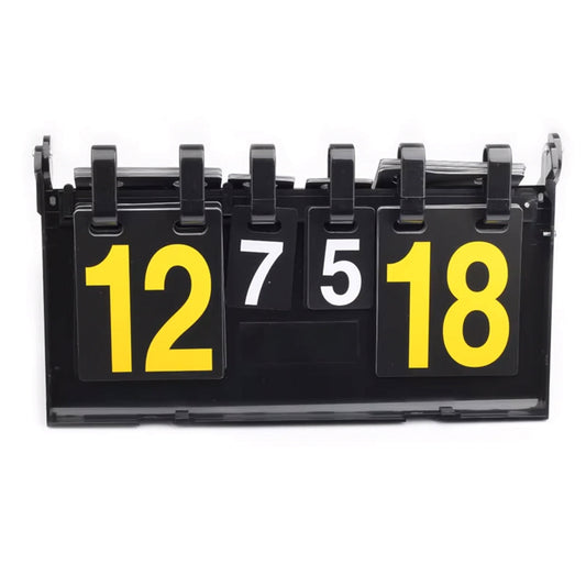 Endless لوحة نتائج من مادة البولي فينيل كلوريد للرياضات الداخلية والخارجية | أسود | المادة: بلاستيك البولي فينيل كلوريد | سيليكون | لوحة نتائج محمولة على سطح الطاولة | مناسبة للعديد من الرياضات مثل كرة السلة وكرة القدم والرياضات الأخرى