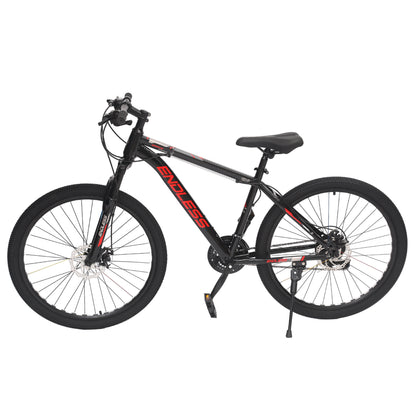 Endless 17" High Carbon Steel Frame Mountain Bike with 26" Wheels and Shimano Altus 21 Speed Transmission for Adults | Disc Brakes, Adjustable Seat, All Terrain Tires, Suspension Mountain Bike for Men and Women