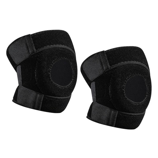 Endless Adjustable Elastic Knee Brace | Black | Material |: Neoprene | For Arthritis, Meniscus Tear, ACL, Knee Pain Relief, Runners, Sports, Gym, Sports, Exercise, Workout, Cycling