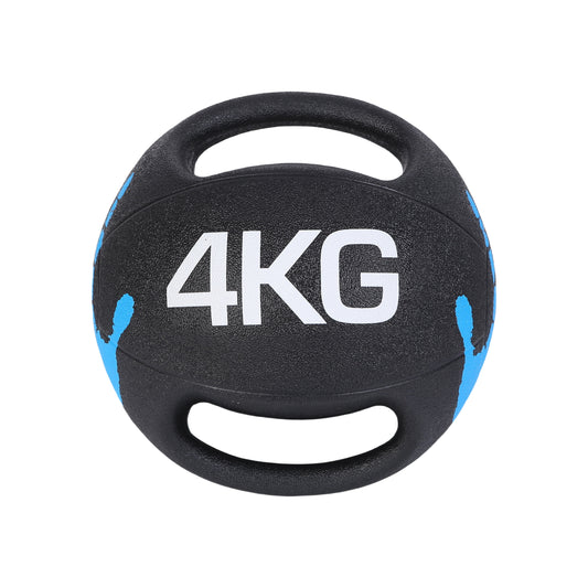 Endless Infinity Double Handle Medicine Ball | Black | Rubber | Core Strengthening, Fitness, Cardio, Home and Gym Workouts | For Men and Women