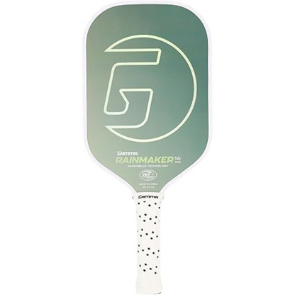 GAMMA Rainmaker Pickleball Paddle – Lightweight, Large Sweet Spot, Microbead Carbon Fiber Face for Spin & Control, Customizable Swing Weight – Available in 6 Colors
