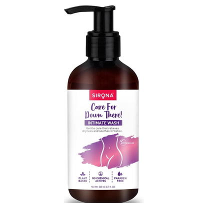 سيرونا منظف نسائي منعش طبيعي - 6.7 أونصة سائلة (200 مل) | خالٍ من المواد الكيميائية، لا يسبب تهيجًا، منظف حميمي متوازن الحموضة، يساعد على تقليل الرائحة والحكة