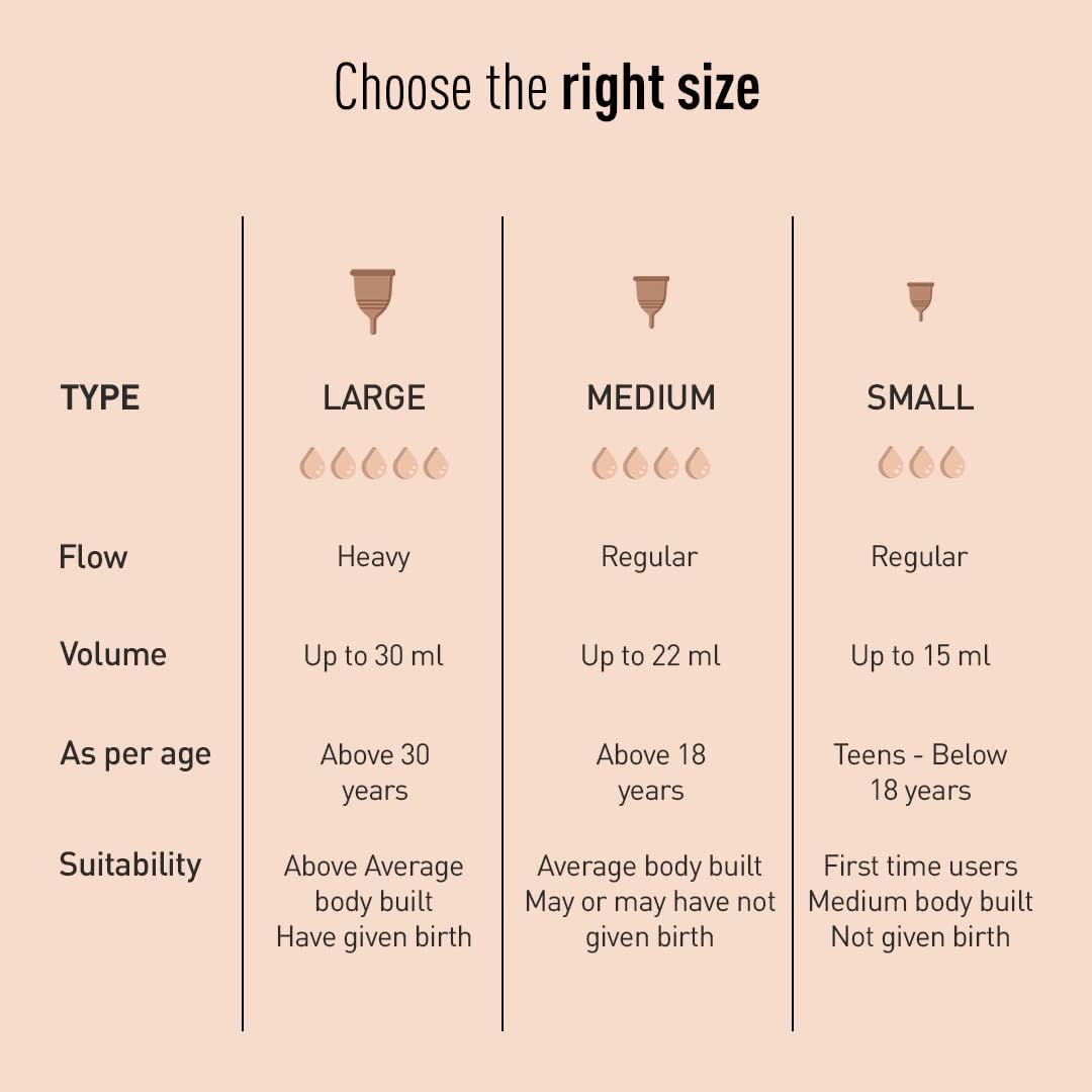 كوب الحيض القابل لإعادة الاستخدام من Sirona | كوب الحيض القابل لإعادة الاستخدام | بديل الفوط الصحية والسدادات القطنية