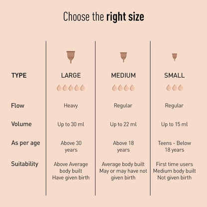 كوب الحيض القابل لإعادة الاستخدام من Sirona | كوب الحيض القابل لإعادة الاستخدام | بديل الفوط الصحية والسدادات القطنية