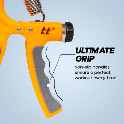 Konex جهاز تقوية قبضة اليد القابل للتعديل للرجال والنساء | جهاز تمارين اليد للتمارين المنزلية والرياضية