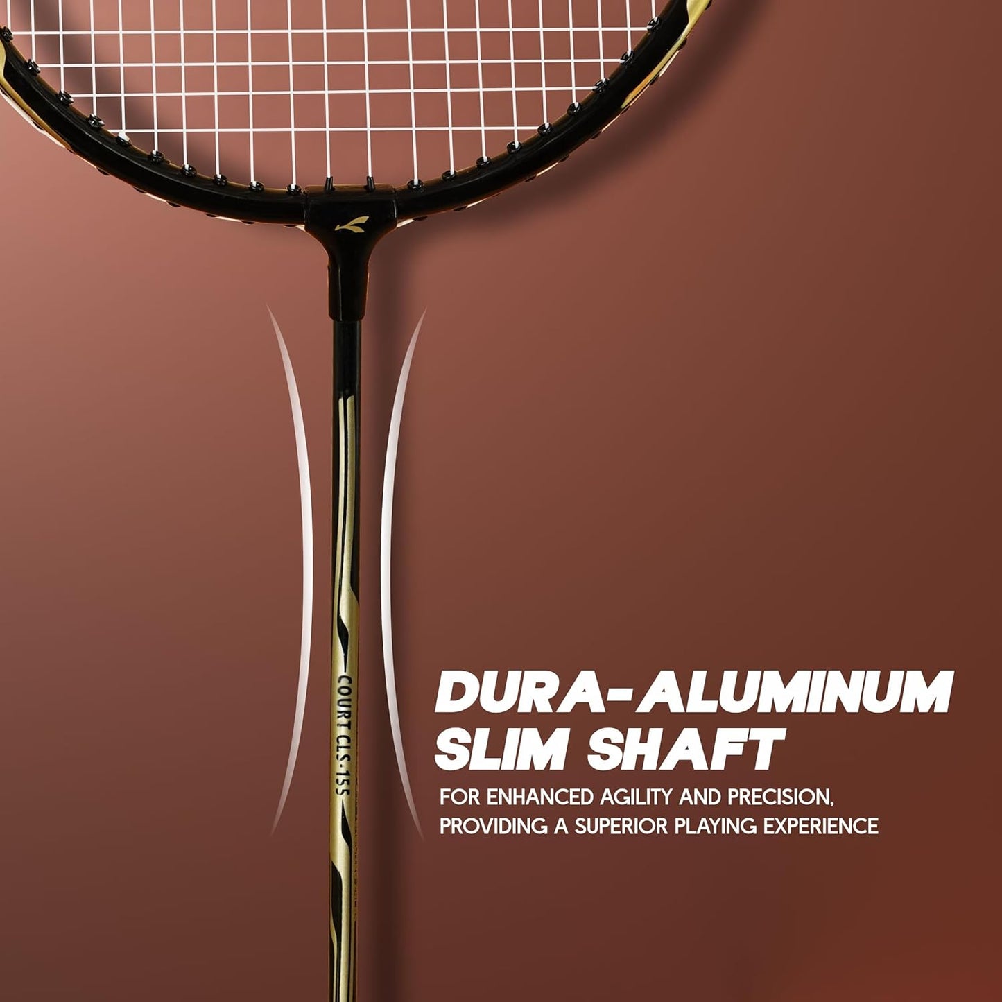 مضارب كرة الريشة Konex مع غطاء كامل، عبوة من 2 قطعة