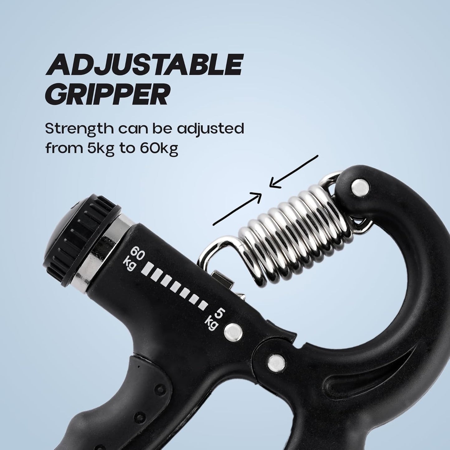 Konex جهاز تقوية قبضة اليد القابل للتعديل للرجال والنساء | جهاز تمارين اليد للتمارين المنزلية والرياضية