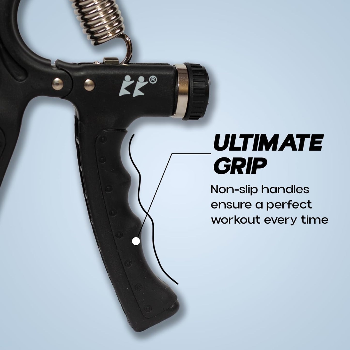 Konex جهاز تقوية قبضة اليد القابل للتعديل للرجال والنساء | جهاز تمارين اليد للتمارين المنزلية والرياضية