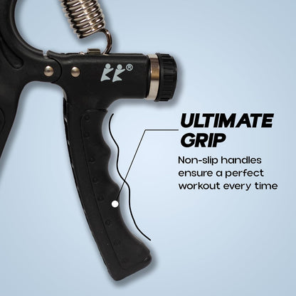 Konex جهاز تقوية قبضة اليد القابل للتعديل للرجال والنساء | جهاز تمارين اليد للتمارين المنزلية والرياضية