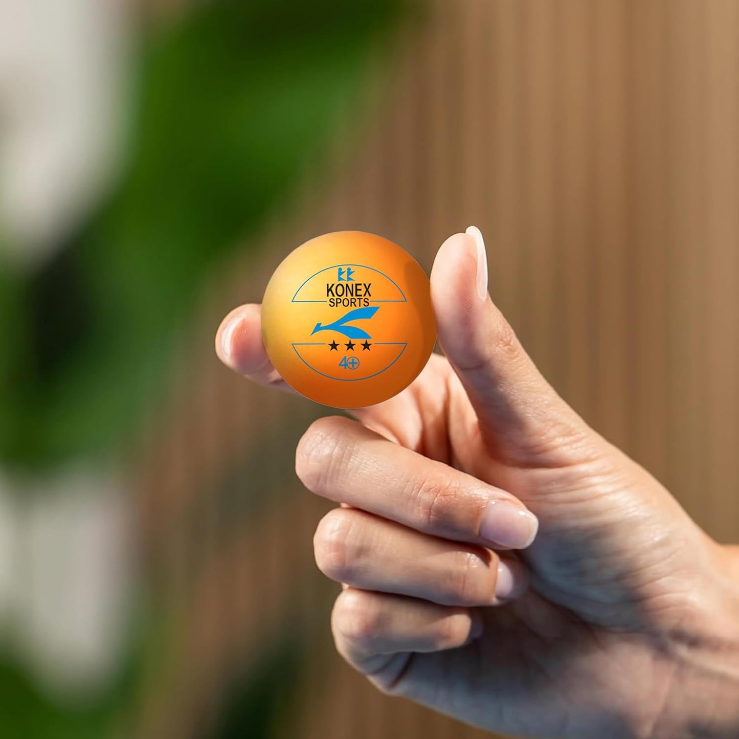حزمة كرات تنس الطاولة البلاستيكية KONEX 40+ كرات ABS TT عالية الأداء 3 نجوم للمباريات الاحترافية والتدريب | مثالية للبالغين والأطفال