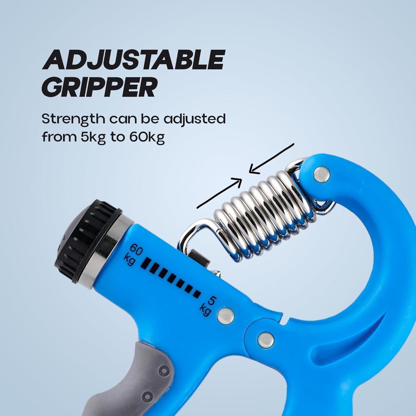 Konex جهاز تقوية قبضة اليد القابل للتعديل للرجال والنساء | جهاز تمارين اليد للتمارين المنزلية والرياضية