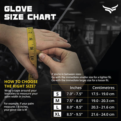 قفازات XTRIM xMacho للرجال والنساء مع حزام دعم للمعصم، قفازات نصف أصابع لرفع الأثقال، حزام معصم للأثقال، التمارين الرياضية والتمارين في صالة الألعاب الرياضية