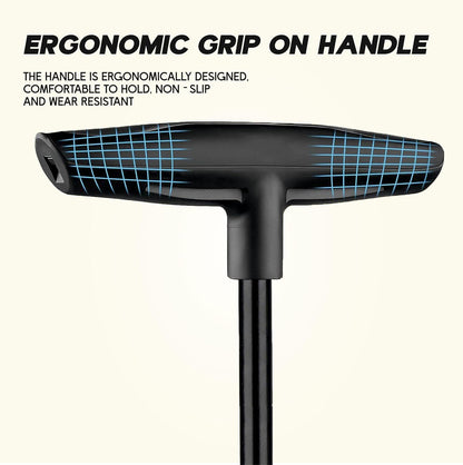 مضخة هواء محمولة من Konex مزودة بإبرة وصمام مزدوج | مقبض مريح مع قاعدة متينة | مثالية لنفخ إطارات الدراجات والكرات الرياضية وأطواق السباحة والبالونات