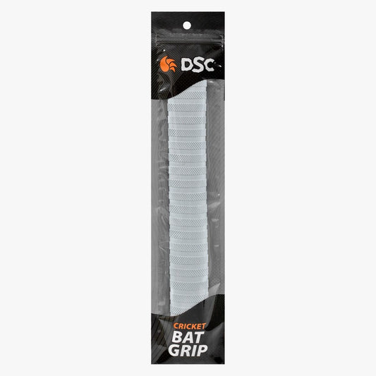 DSC Chevron Ring Cricket Bat Grip - Complete (White)