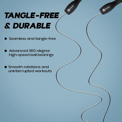 حبل القفز Konex للرجال والنساء حبل القفز